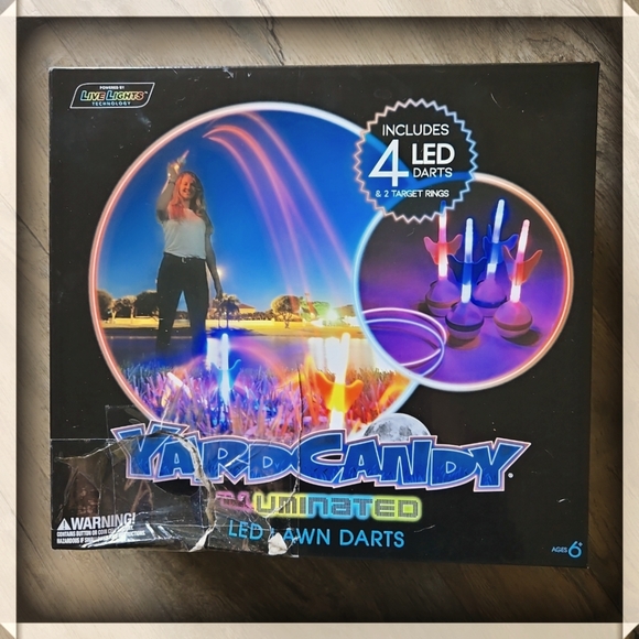 Yard Candy Illuminated Backyard LED Lawn Darts - Picture 1 of 4